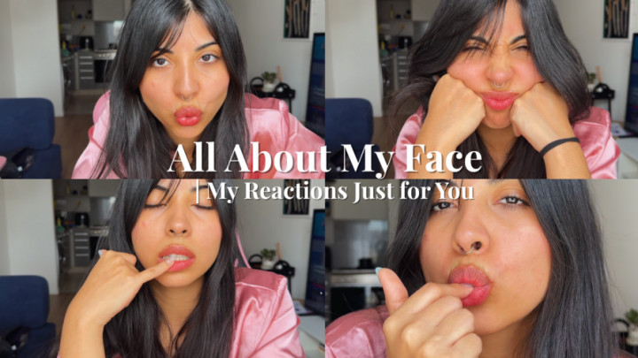 queenantigona:All About My Face: My Reactions Just for You