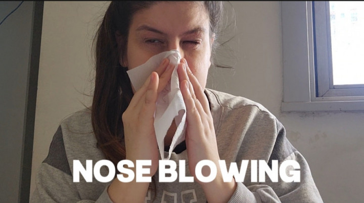 abigaillatina:Nose blowing runny nose
