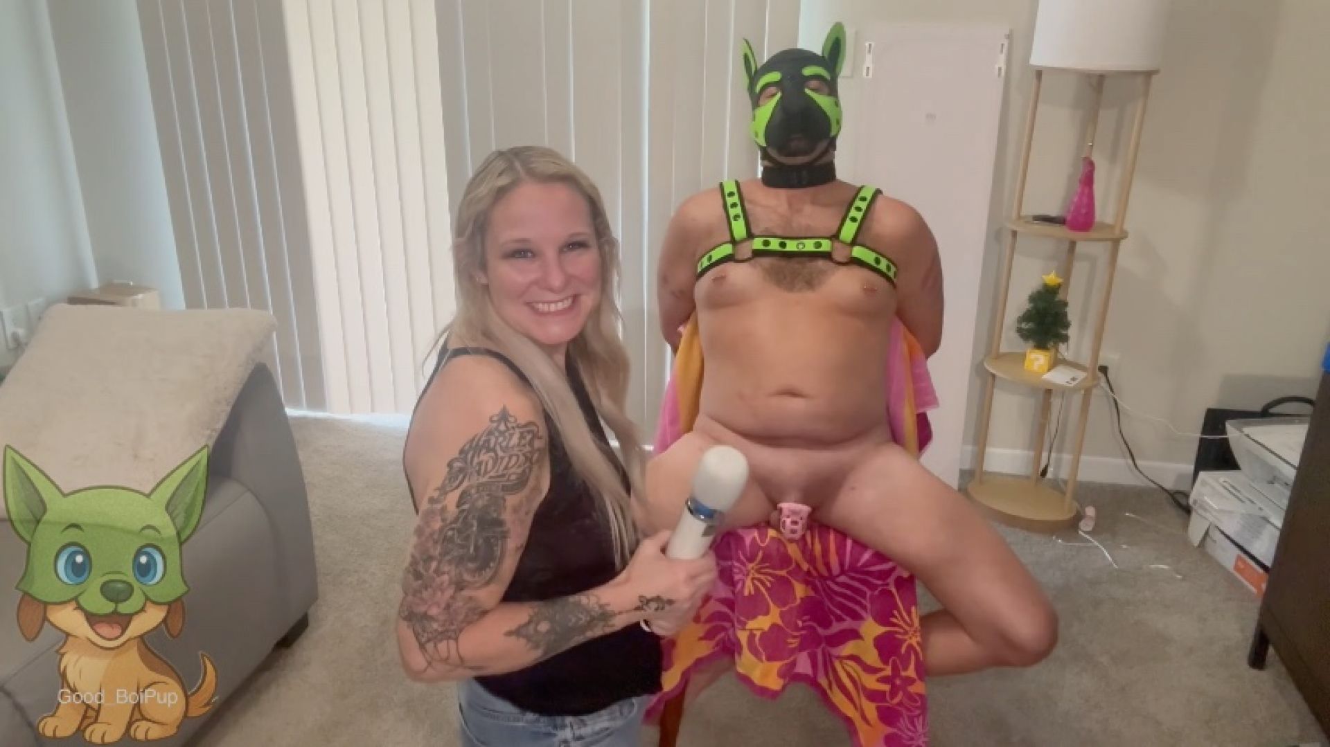 Goodboipup:Teased and Denied by Mistress Kora Bell For Locktober