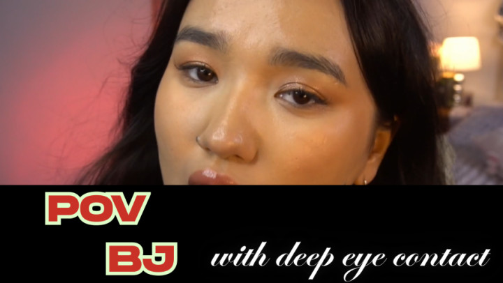 immahawaii:POV blowjob with deep eye contact