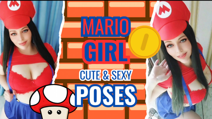 SapphireStyle90:Mario Girl Cute and Sexy Poses
