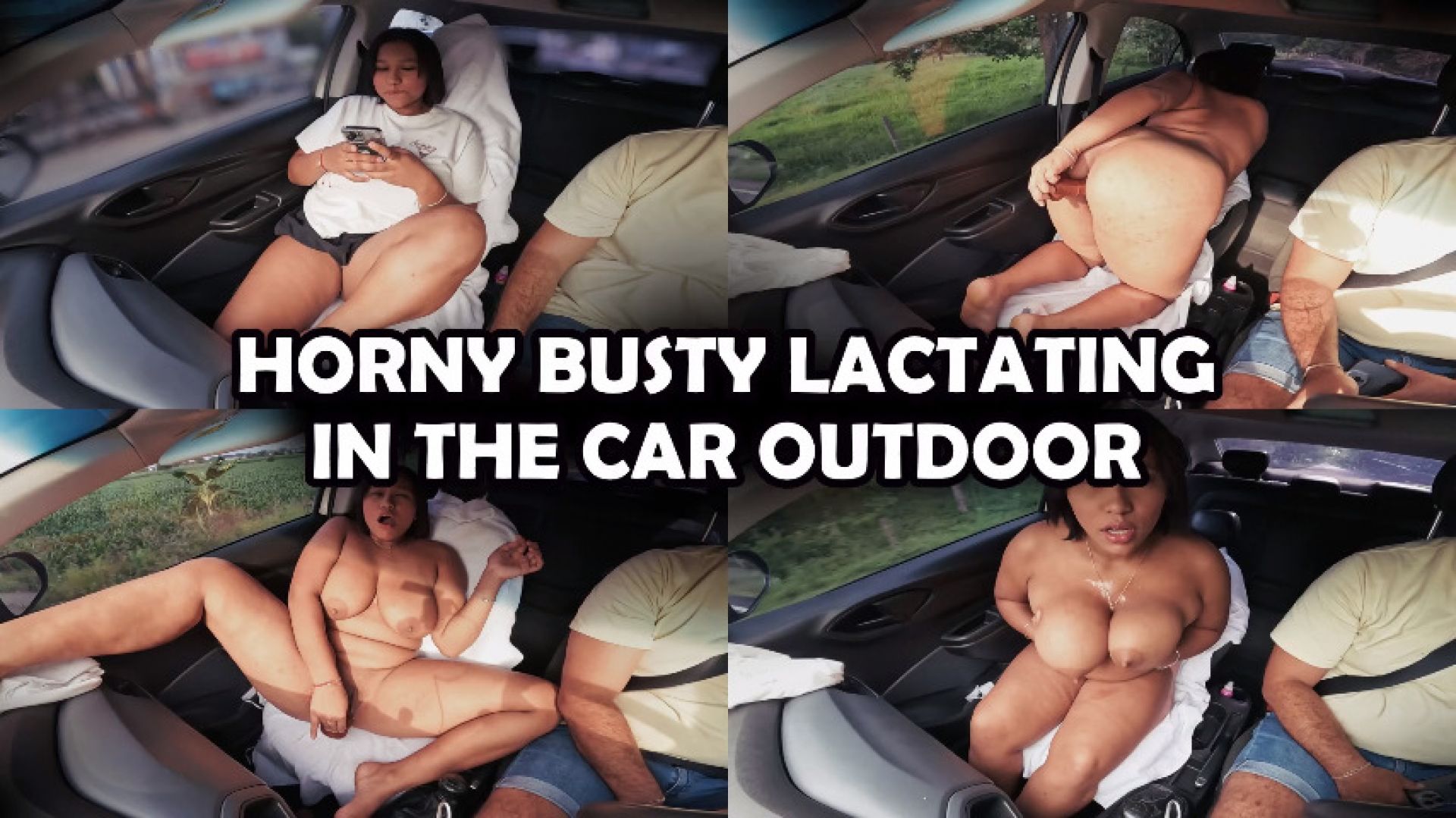 kendramilk:HORNY BUSTY LACTATING IN THE CAR OUTDOOR