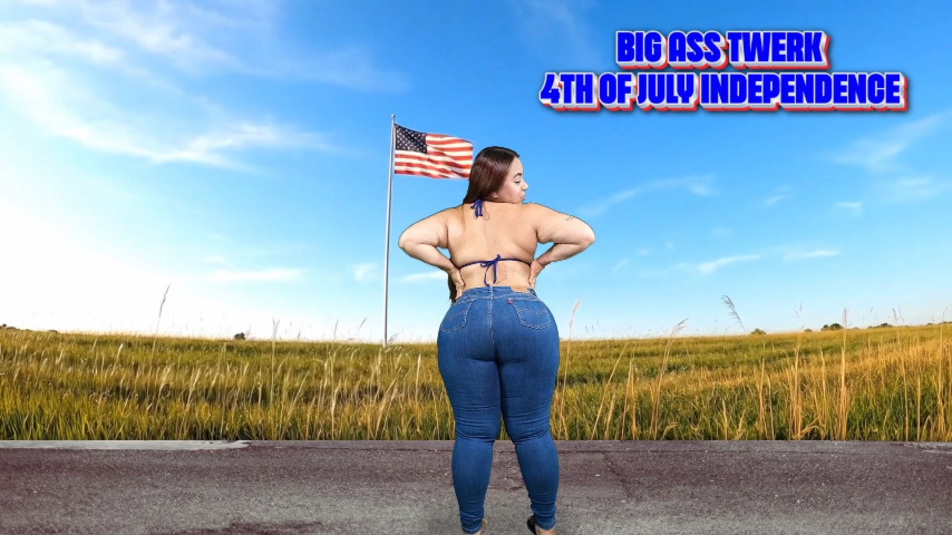 hollyass:BIG ASS TWERK 4TH OF JULY INDEPENDENCE