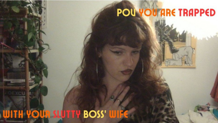 NicoleDickman:POV your trapped with your slutty boss' wife
