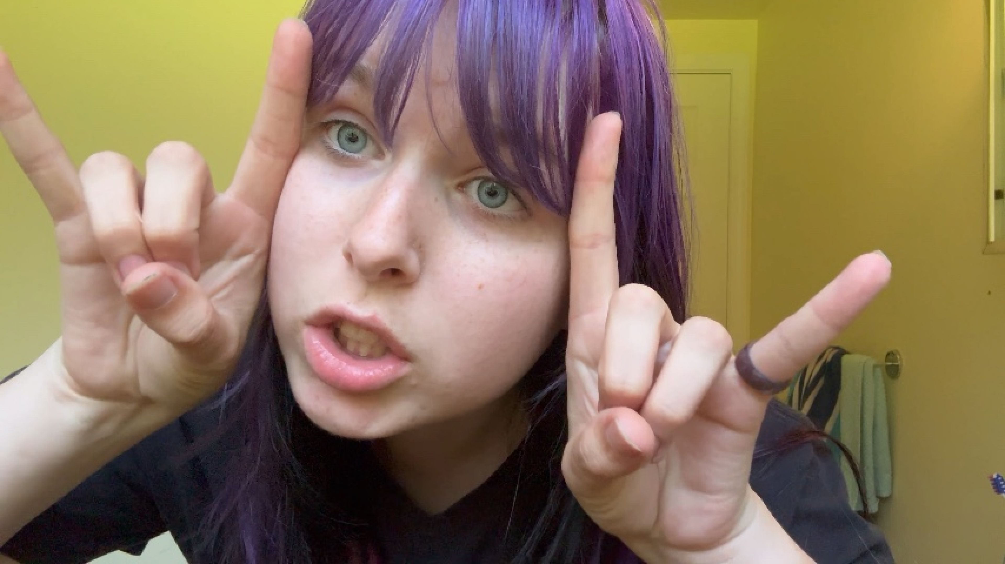 Ravensugar:Speaking in Tongues saying blasphemous words