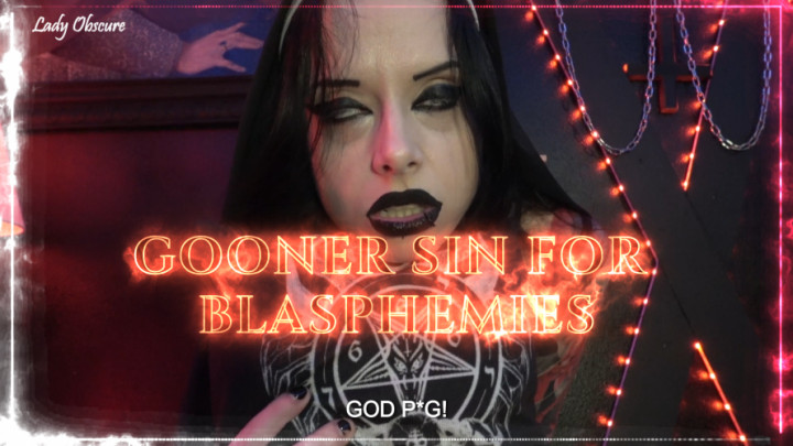TheDarkLady666:GOONER SIN FOR BLASPHEMIES eng sub