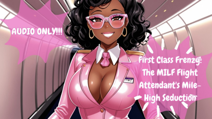 PlasticBunnie:First Class Frenzy The MILF Flight Attendant's Mile-High Sed