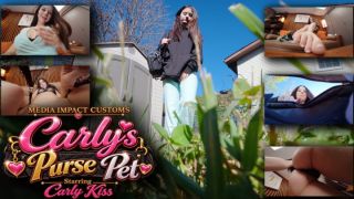 Carlys Purse Pet – Carly Kiss- POV – Purse – Ass – Giantess | Feet Leak