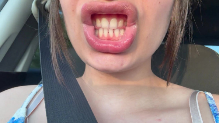 AmayaMori:SQUARE LIPS, and teeth and tongues car pinay stepmom