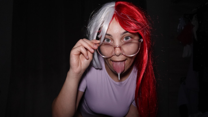 AmayaMori:cosplay latin girl holds a costume show showing off all