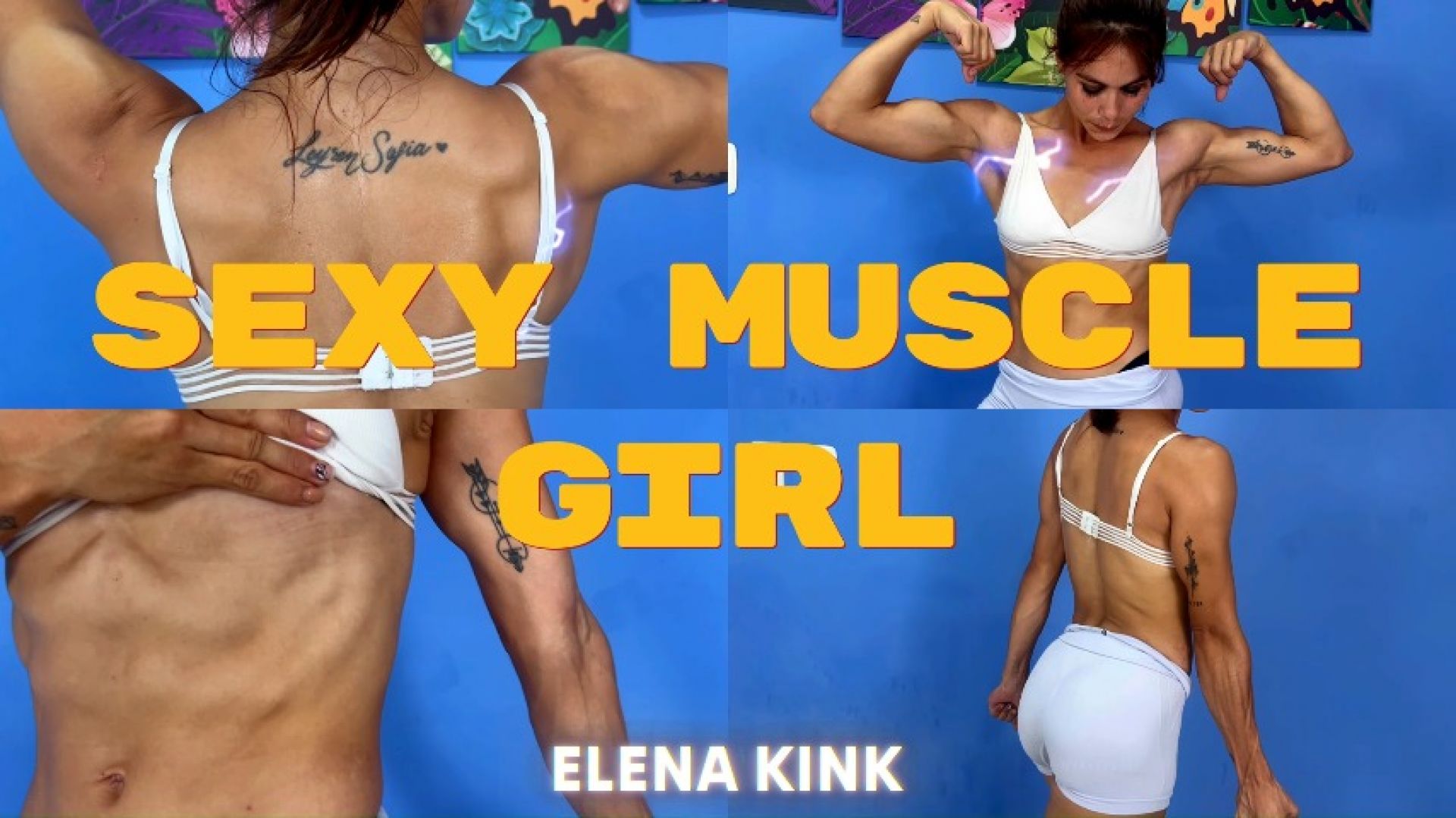 ElenaKink:SEXY MUSCLE GIRL