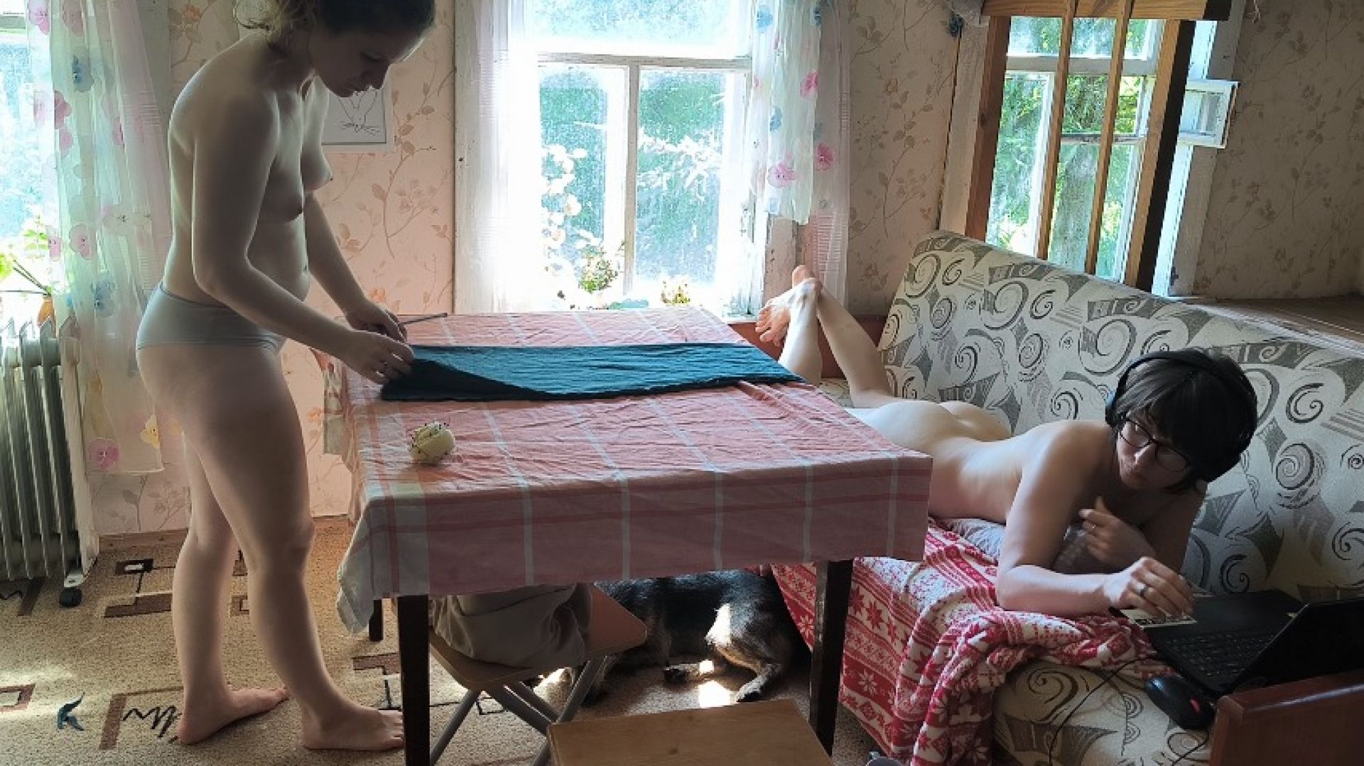 FenekManul:Quiet Afternoon at Home