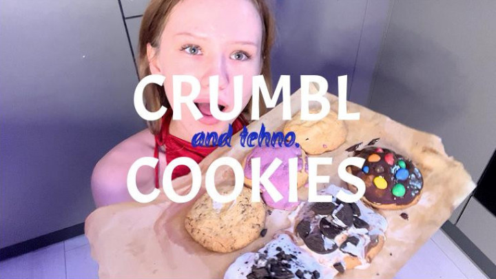 ReyCute:Baking crumbl cookies with me // catch the smile tehno