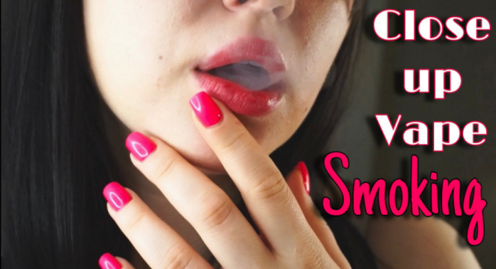 DevineMariel:Close up vape smoking