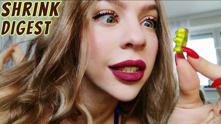 GirlHomeAlone:Shrunken Man  Teasing Preview Custom Giantess Vore