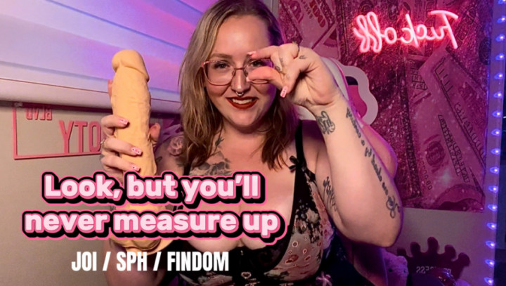 cashbratbrynn:Look but you will never measure up