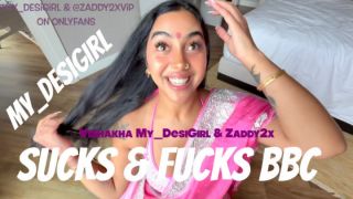 MyDesiGirl - Vishakha @My_DesiGirll Takes BBC in Saree w @Zaddy2x2 ...
