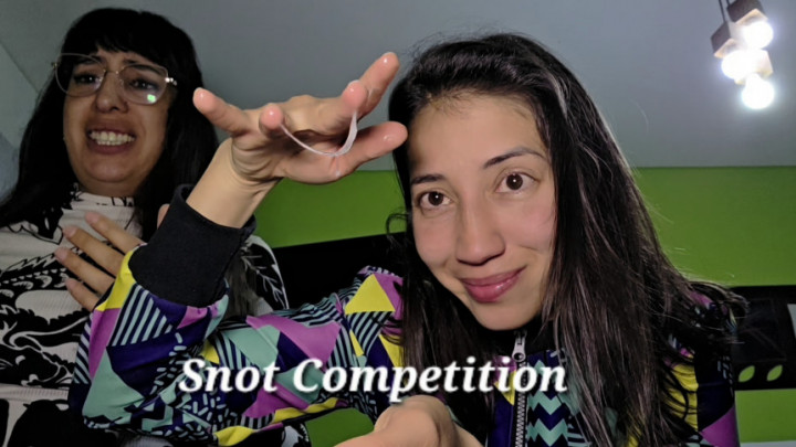 Grecia Laia:Snot Competition Grecia vs Alessia