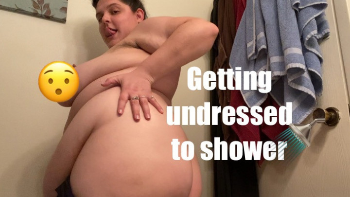 BigBellyGoddess_Luna:Shower time!! Getting naked