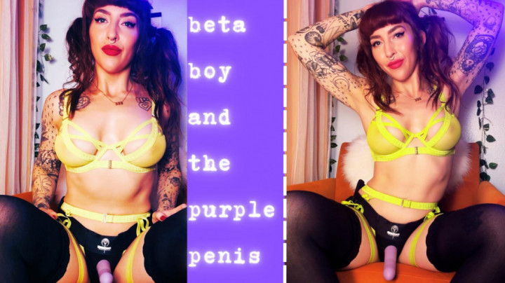 KattRuin:Bi Curious Beta Boy and the Purple Penis