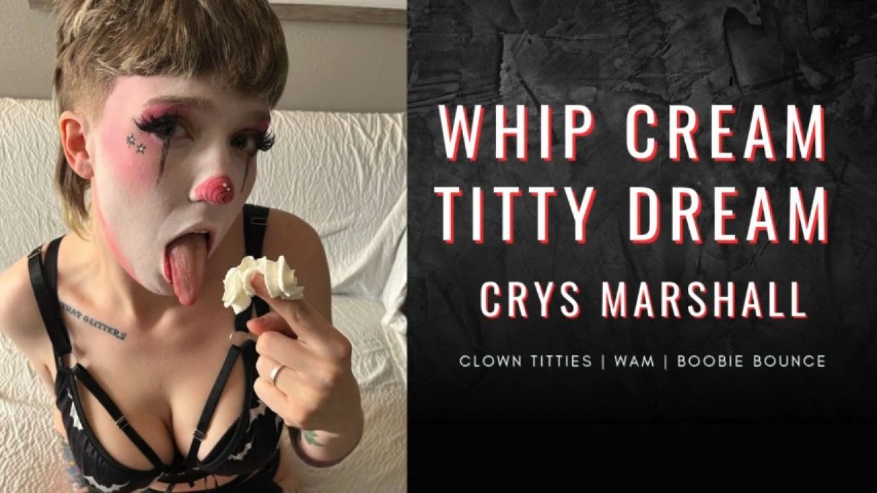 paycrysmarshall:Whip Cream Titty Dream
