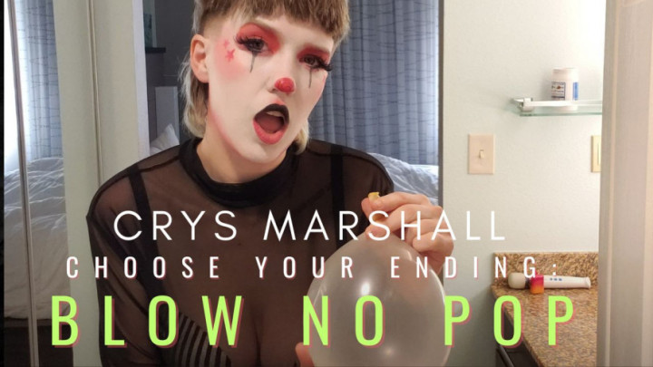 paycrysmarshall:Heart Balloon Tease - Blow to Pop