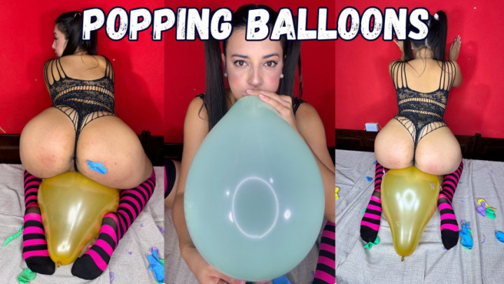Tamarasmith:Popping Balloons with My Fat Ass