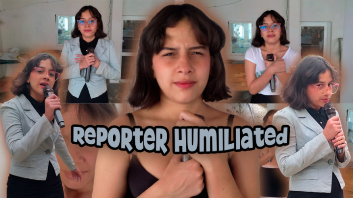 Luucyy111:reporter humiliated and stripped naked