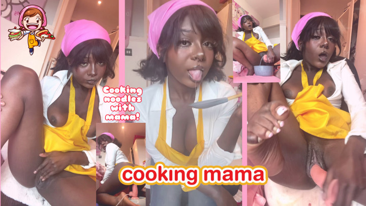 MinnieBunnii:Making Kimchi instant noodles with Cooking Mama