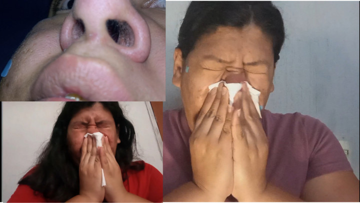 Raizelx117:Clearing My Nose. Short Compilation and Hairy nostrils