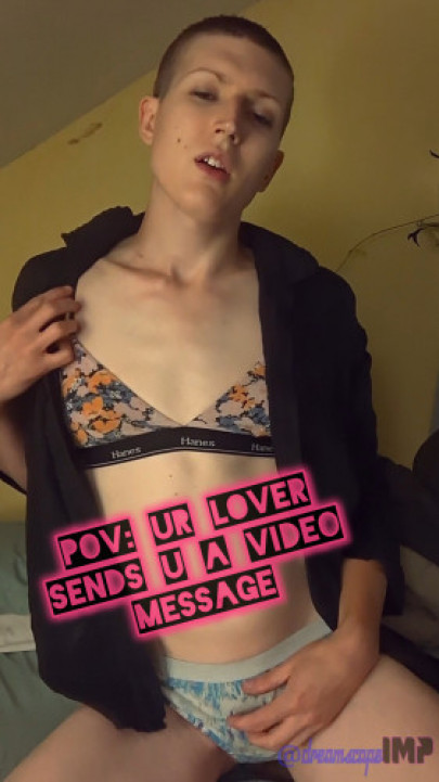 dreamscapeimp:POV: Ur Lover Sends U a Video Message