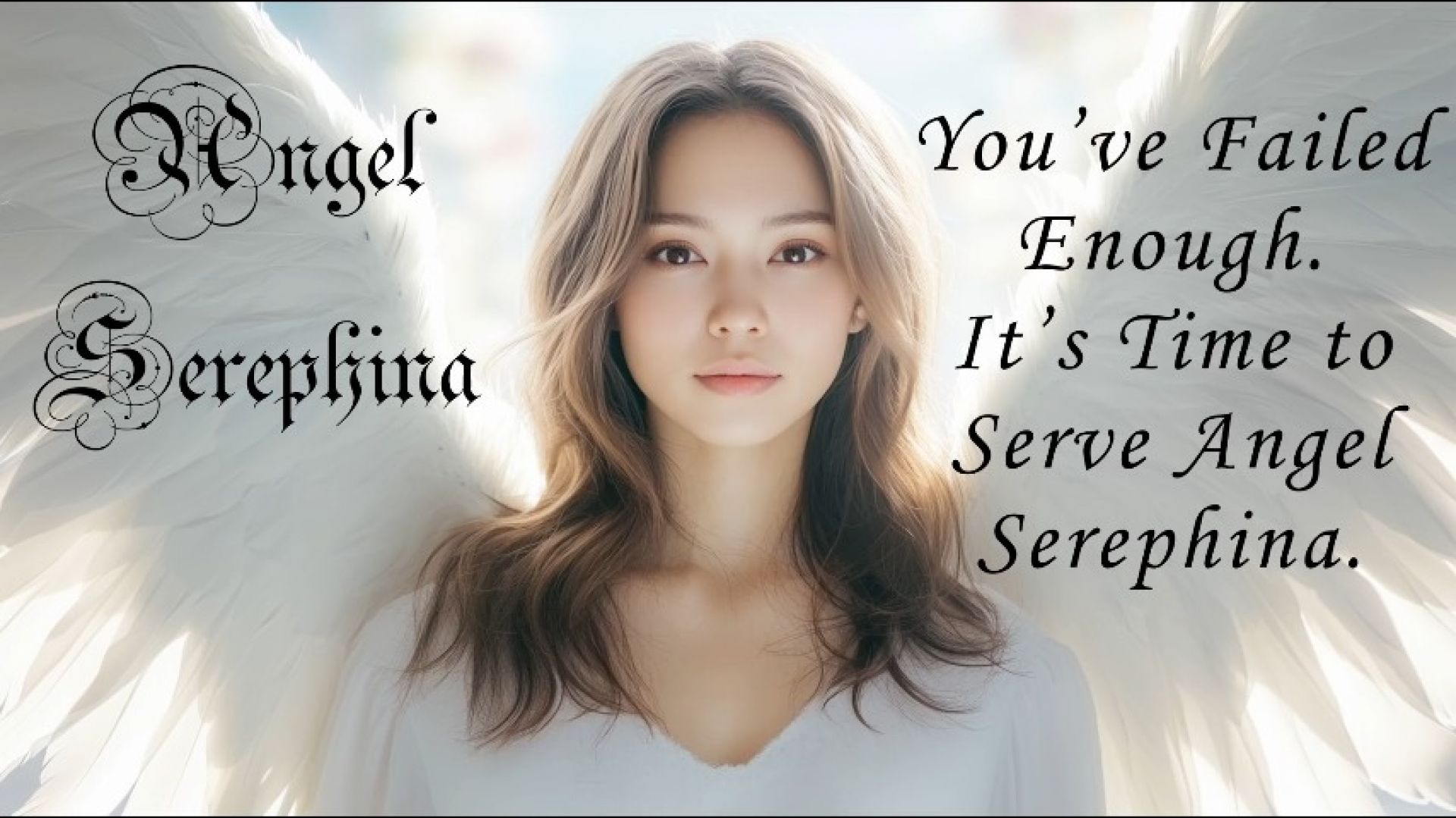 FindomAngelSerephina:You've Failed Enough. It's Time to Serve Angel Serephina
