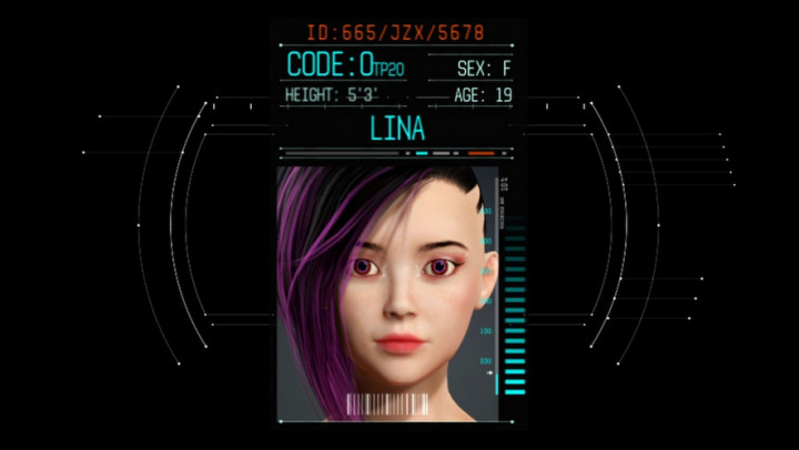 3dxpassion:Welcome to vr Nexus 3 Neon dreams with sexy cyberpunk girl