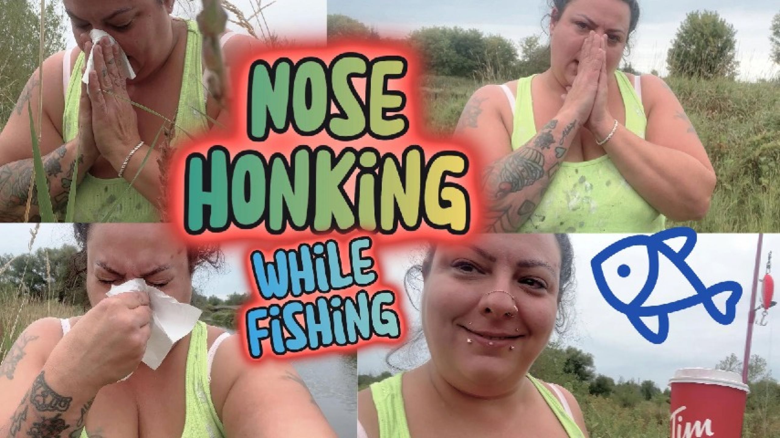 MaloryKnox:Coffee, Rain, and Relentless Nose Honking-Fall Fishing