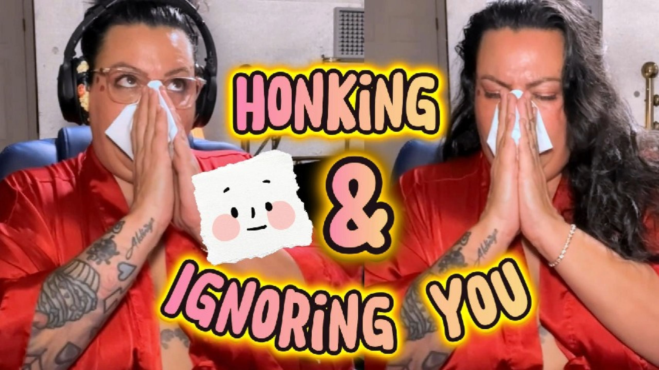 MaloryKnox:Ignored & Drenched:Honking&Yawning Over Pathetic Losers