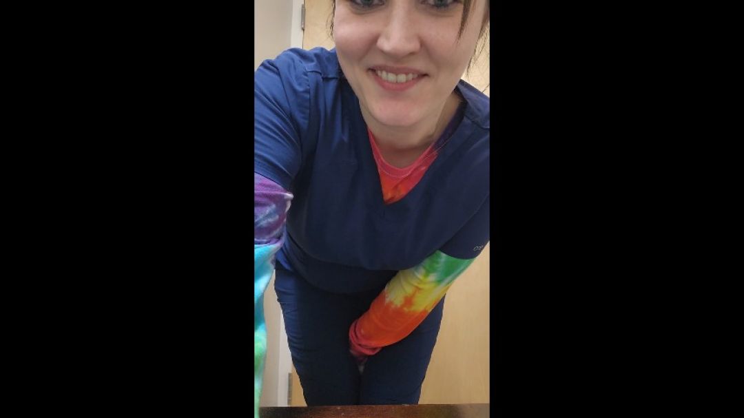 PrincessCassidy:Hippie Nurse Lactation Striptease