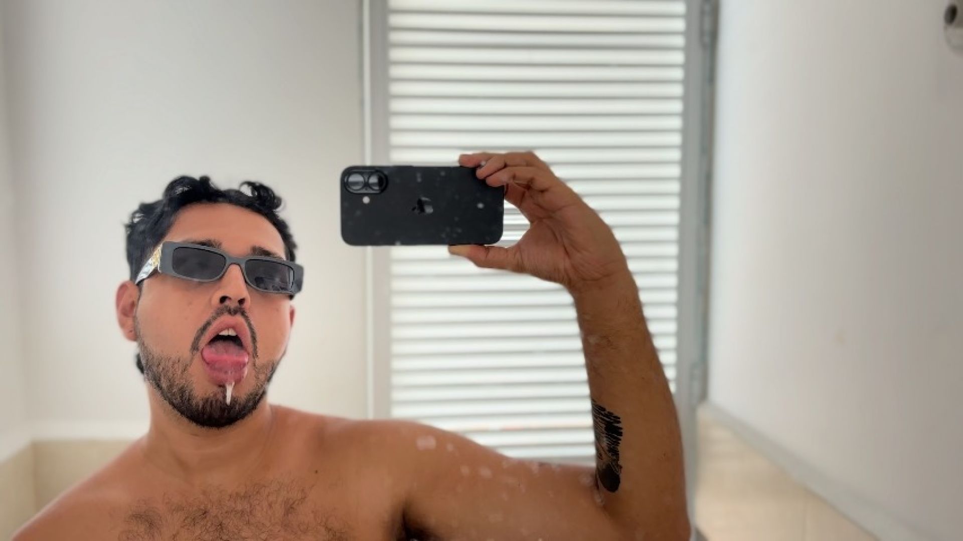 LatinxDesire:Getting ready for a swim