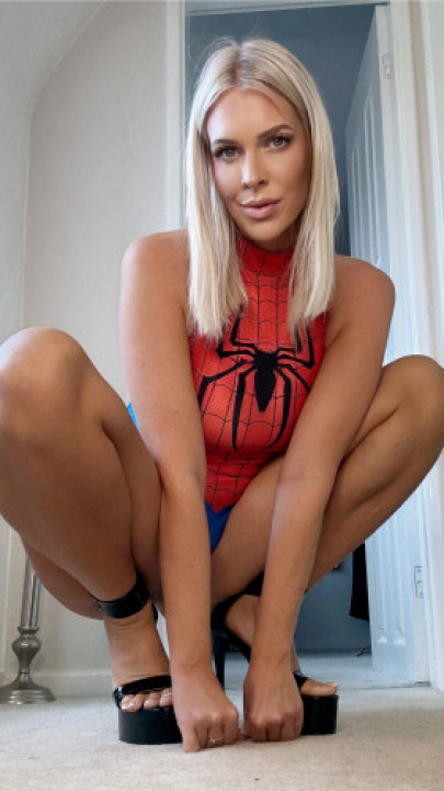 Tallgirlpenny:Spider Woman wants to cum