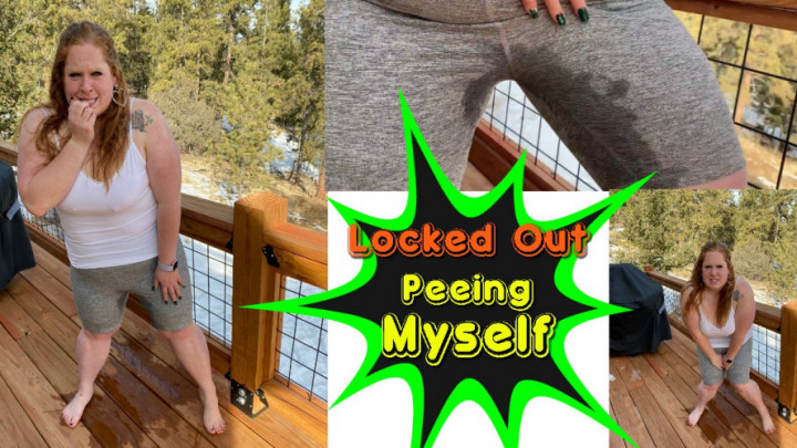 Heel2toeaction - Locked Out Peeing Myself - ManyVids