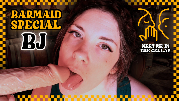 HannyTV:Barmaid Special Blow Job from the New Wench HannyTV