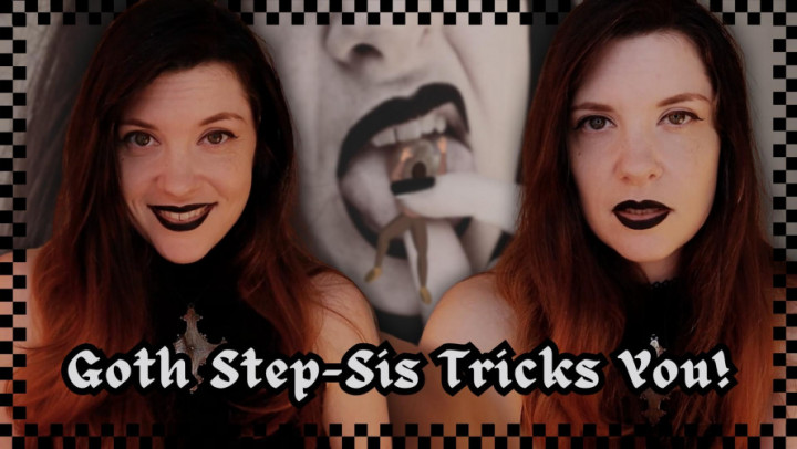 HannyTV:Giantess Goth Stepsister Tricks You by HannyTV