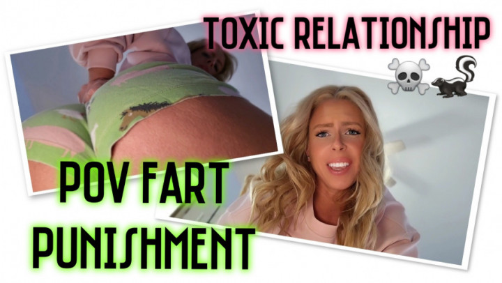 leaked Toxic Relationship POV Face Fart Punishment in Boxer Shorts thumbnail
