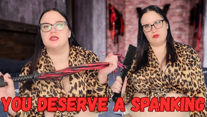 Katy Churchill:BBW Domme Punishes You With Spanking