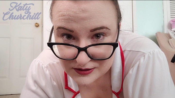 Katy Churchill:Sweaty Nurse Performs Sweat Exposure Treatment
