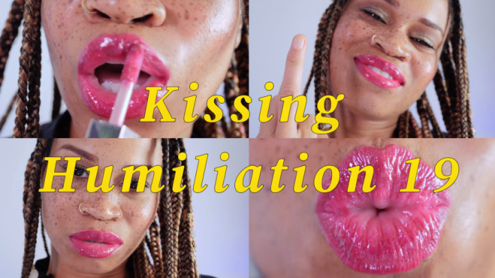 RosieReed:Kissing Humiliation 19- Ebony Femdom Goddess Rosie Reed