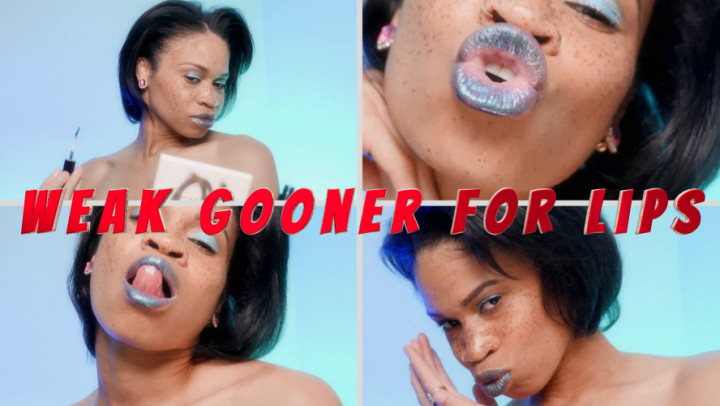 RosieReed:Weak Gooner For Lips- Ebony Femdom Goddess Rosie Reed