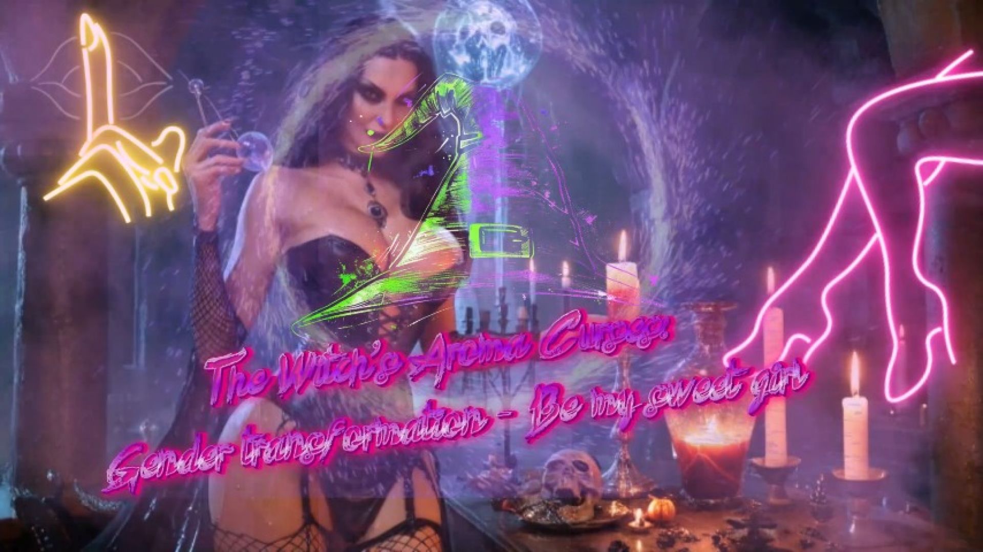 Goddess Malvoria:The Witch s Aroma Curses: Gender transformation - Be my girl