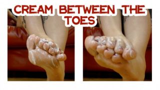 CREAM BETWEEN THE TOES sonyarouge