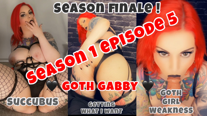 leaked Cumshow S1E5 TRIPLE Goth Gabby Megapack thumbnail