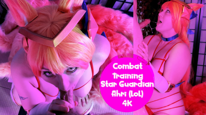 Star Guardian Ahri Combat Training 4K
